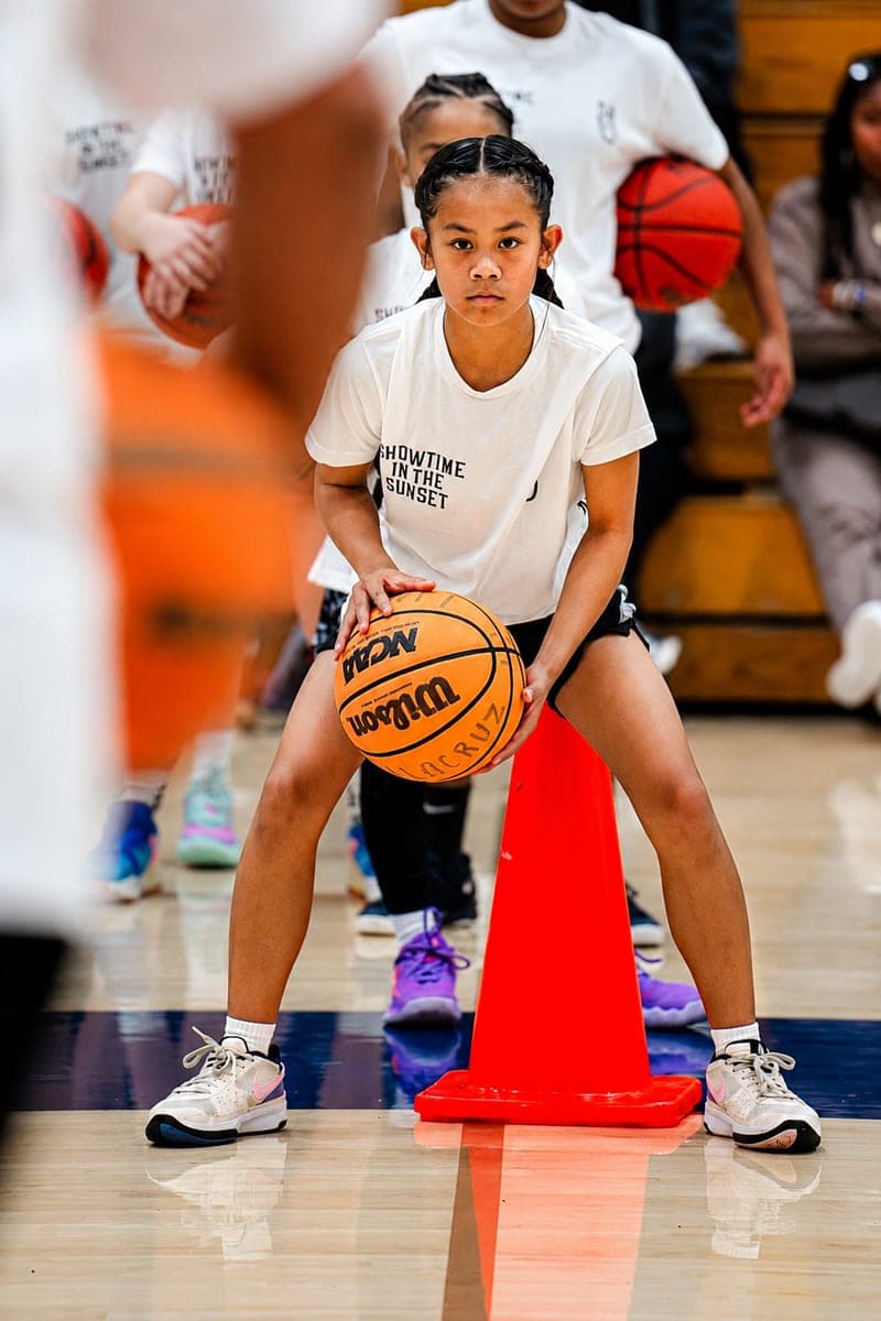 Linaea Delacruz, high school varsity basketball player.