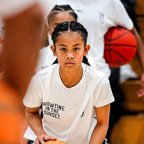 Linaea Delacruz, high school varsity basketball player.